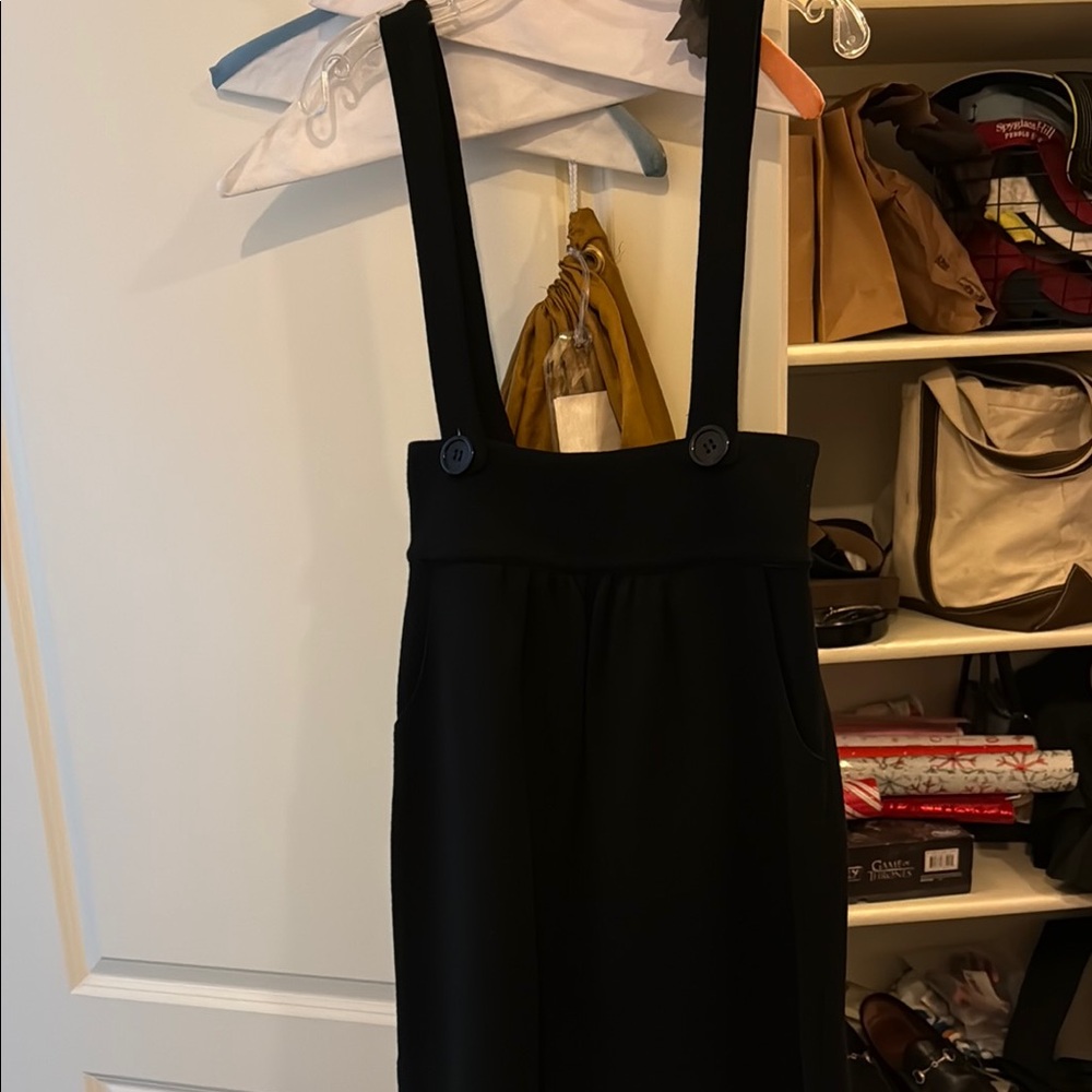 Black Suspender Dress